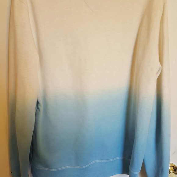 Vintage 90s Tommy Hilfiger White & Blue Sweatshirt - Picture 2 of 5